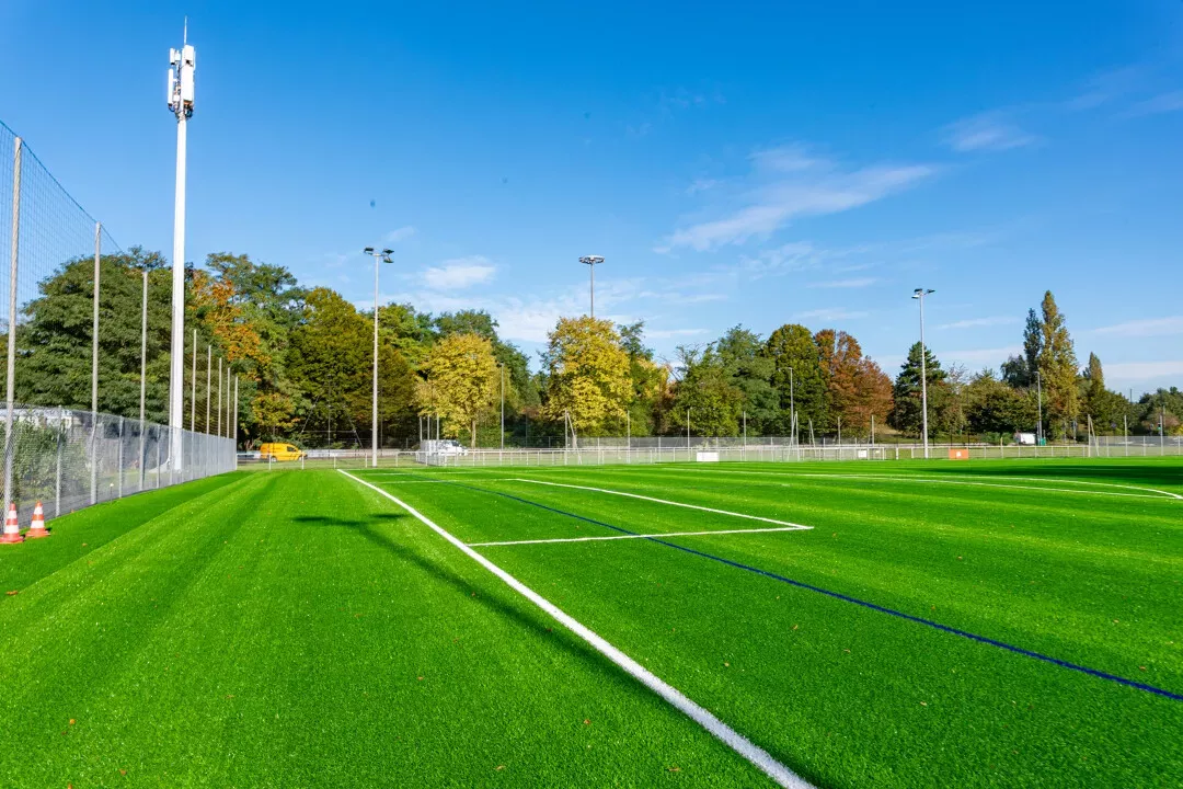 Les terrains de l'A.S. Vieux-Lille font peau neuve.